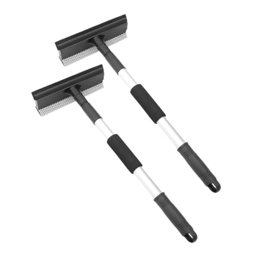 IMIKEYA 2stücke Teiliges Fensterreinigungset Teleskop-fensterwischer Mit Gummilippe Und Schwamm Duale Funktion Zum Reinigen Von Fenstern Autos Und Duschen Robustes Edelstahl-design IMIKEYA 2stücke Teiliges Fensterreinigungset Teleskop-fensterwischer Mit Gummilippe Und Schwamm Duale Funktion Zum Reinigen Von Fenstern Autos Und Duschen Robustes Edelstahl-design von IMIKEYA