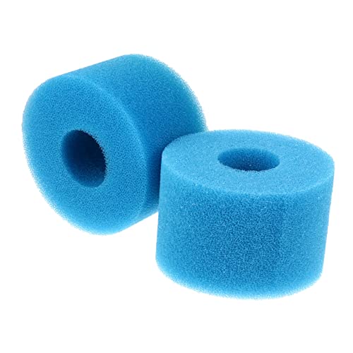 IMIKEYA 2Stücke Filter Schwämme Wiederverwendbare Pumpenfilter Für Wasserfiltration Im Pool Und Spa von IMIKEYA