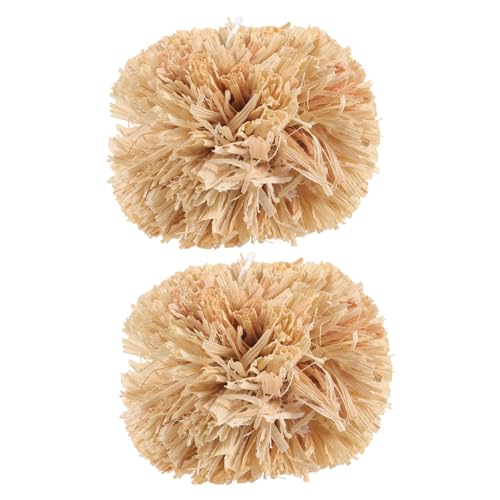 IMIKEYA 2Stücke Kauball Aus Maisblättern Kauspielzeug Für Kleine Haustiere Leckerlis Für Hasen Meerschweinchen Chinchillas Und Hamster IMIKEYA 2Stücke Kauball Aus Maisblättern Kauspielzeug Für Kleine Haustiere Leckerlis Für Hasen Meerschweinchen Chinchillas Und Hamster von IMIKEYA
