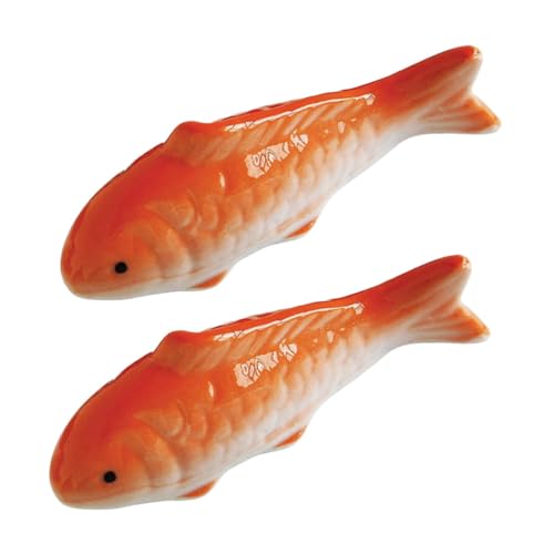 IMIKEYA 2Stücke Keramik Fische für Aquarium Schwimmende Dekoration Kreative Figuren für Fischbecken Lebendige Ornamente für Garten und Teich Langlebig IMIKEYA 2Stücke Keramik Fische für Aquarium Schwimmende Dekoration Kreative Figuren für Fischbecken Lebendige Ornamente für Garten und Teich Langlebig von IMIKEYA