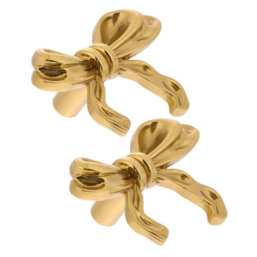 IMIKEYA 2Stücke Messing Bogenform Schrankknöpfe Goldene Möbelgriffe für Schranktüren Kleiderschränke und Küchenmöbel Vielseitig Einsetzbar IMIKEYA 2Stücke Messing Bogenform Schrankknöpfe Goldene Möbelgriffe für Schranktüren Kleiderschränke und Küchenmöbel Vielseitig Einsetzbar von IMIKEYA