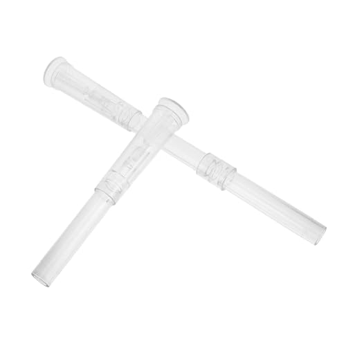 IMIKEYA 2Stücke Mini Brunnenkopf Transparente Wasserpumpe Sprühdüse für Aquarium und Teich Platzsparend Fördert Wasserzirkulation und Verbessert Wasserqualität von IMIKEYA