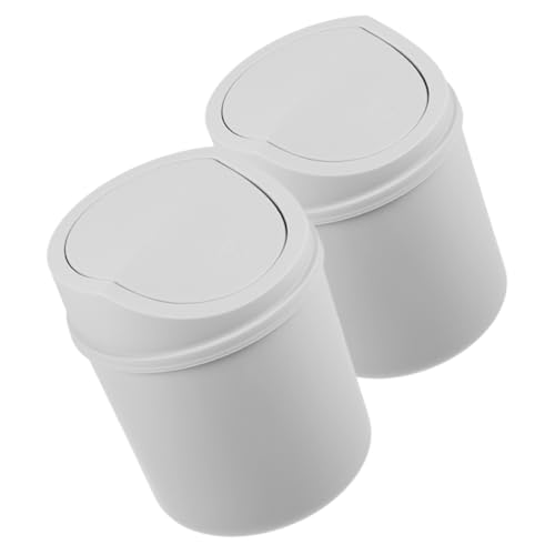 IMIKEYA 2Stücke Mini Desktop Mülleimer mit Schwingdeckel Kleiner Tischabfalleimer für Büro Wohnheim Robust Material IMIKEYA 2Stücke Mini Desktop Mülleimer mit Schwingdeckel Kleiner Tischabfalleimer für Büro Wohnheim Robust Material von IMIKEYA
