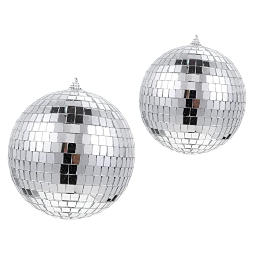 IMIKEYA 2Stücke Spiegel Disco Bälle Glänzende Hängedekoration für Party Weihnachtsbaum und Hochzeiten für Festliche IMIKEYA 2Stücke Spiegel Disco Bälle Glänzende Hängedekoration für Party Weihnachtsbaum und Hochzeiten für Festliche von IMIKEYA