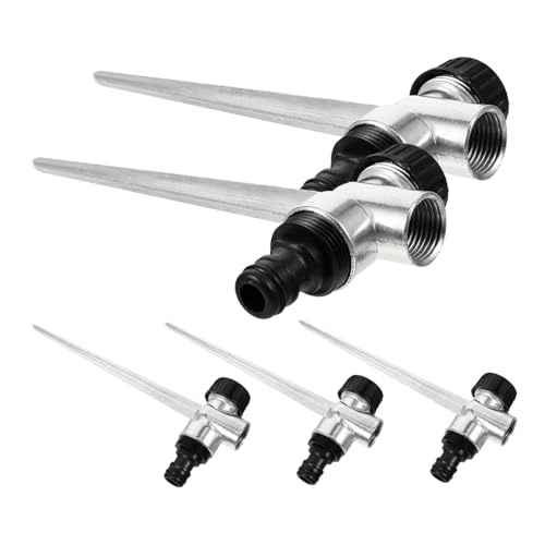 IMIKEYA 2Stücke Sprinkler Spike Halter mit Stabilem Design Automatische Gartenbewässerung Tragbar Platzieren für Rasenpflege von IMIKEYA