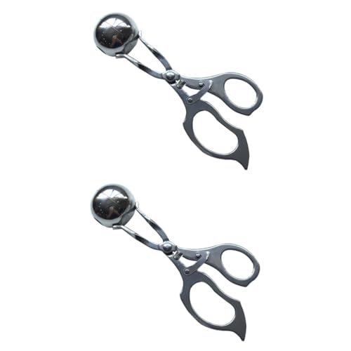 IMIKEYA 2st Frikadelle Maker Zange Scoop Cake-pop-schaufel Fleischbällchenschaufel Selber Machen Küchenutensilien Aus Silikon Kugelschaufel Eiskugeln Eisportionierer Baseball Kuchen von IMIKEYA