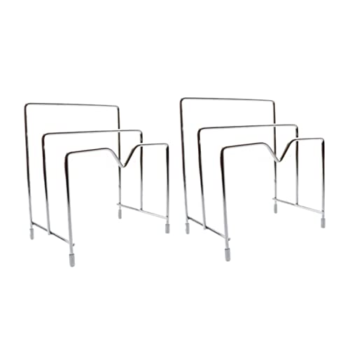 IMIKEYA 2stücke Küchenschränke Organizer Mit Schneidebrett-abtropfgestell Aus Edelstahl Tellerregal Für Geschirr Multifunktionales Tischgestell Für Küche Spüle Und Theke IMIKEYA 2stücke Küchenschränke Organizer Mit Schneidebrett-abtropfgestell Aus Edelstahl Tellerregal Für Geschirr Multifunktionales Tischgestell Für Küche Spüle Und Theke von IMIKEYA