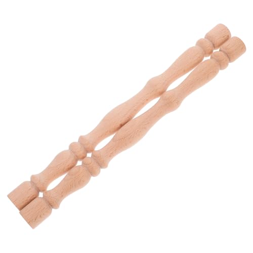 IMIKEYA 2stücke Römische Holzsäulen Haussäulen Holzspindeln Zum Basteln Tischbeine Heimdekor DIY Projekte Möbelrestaurierung Inneneinrichtung von IMIKEYA