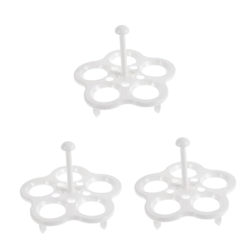 IMIKEYA 3 Sätze Eier Dampfgarer Rack Hitzebeständig Für Gesundheitskochtöpfe Für Gleichzeitiges Mehrerer Eier Effiziente Nutzung Bedienen 2 Stücke * 3 von IMIKEYA