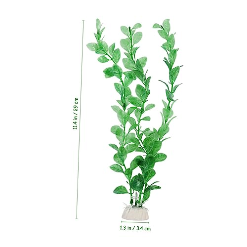 IMIKEYA 3 Sätze Künstliche Aquarienpflanzen Grün Langlebige Unterwasser Dekoration für Fischbecken Realistische Wasserpflanzen Accessoires für Attraktive IMIKEYA 3 Sätze Künstliche Aquarienpflanzen Grün Langlebige Unterwasser Dekoration für Fischbecken Realistische Wasserpflanzen Accessoires für Attraktive von IMIKEYA
