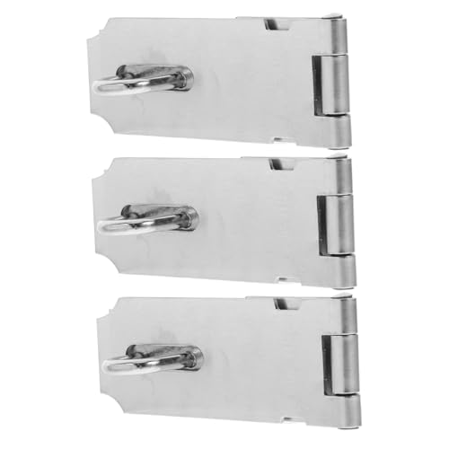IMIKEYA 3 Satz Schlossriegel Teilig für Türen Schränke und Käfige mit Schrauben Vielseitig Einsetzbar Langlebig und Sicher Effektiver Diebstahlschutz für Zuhause IMIKEYA 3 Satz Schlossriegel Teilig für Türen Schränke und Käfige mit Schrauben Vielseitig Einsetzbar Langlebig und Sicher Effektiver Diebstahlschutz für Zuhause von IMIKEYA