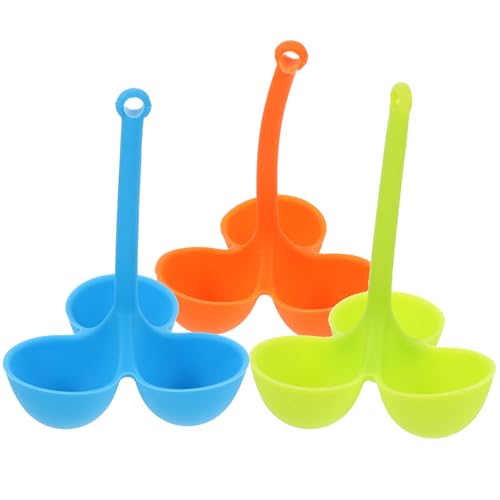3 Stk Eierkocherhalter Eierdampfhalter Silikon Ei Kochen Eier Pochieren Gestell Ei Mikrowellenherd Gekochte Eiermaschine Eierhalter Aus Silikon Getränkehalter Wasserdicht 3 Stk Eierkocherhalter Eierdampfhalter Silikon Ei Kochen Eier Pochieren Gestell Ei Mikrowellenherd Gekochte Eiermaschine Eierhalter Aus Silikon Getränkehalter Wasserdicht von IMIKEYA