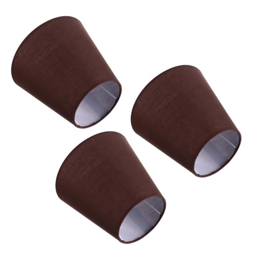 IMIKEYA 3 Stück Stoff Lampenschirme Lampenzubehör für Deckenleuchte und Tischleuchte Lichtdurchlässig Schützend für Wohnzimmer und Schlafzimmer Hochwertige Verarbeitung Langlebig von IMIKEYA