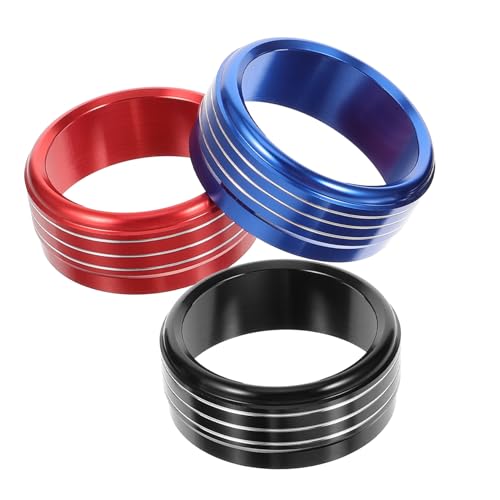 IMIKEYA 3 Stück Teiliges Knob Ring für Auto Klimaanlage Dekorative Verkleidung für Innenraum Passend für Subaru Rot Blau und Schwarz Langlebiges Einfach zu Reinigen IMIKEYA 3 Stück Teiliges Knob Ring für Auto Klimaanlage Dekorative Verkleidung für Innenraum Passend für Subaru Rot Blau und Schwarz Langlebiges Einfach zu Reinigen von IMIKEYA