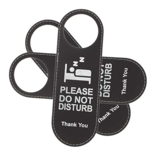 IMIKEYA 3 Stück Teiliges Leder Türschild Zimmer Reinigen Beidseitig Bedruckt Robustes Hotel Türhänger Schild Einfach an Türknauf zu Hängen Moderne Optik Langlebiges Material IMIKEYA 3 Stück Teiliges Leder Türschild Zimmer Reinigen Beidseitig Bedruckt Robustes Hotel Türhänger Schild Einfach an Türknauf zu Hängen Moderne Optik Langlebiges Material von IMIKEYA