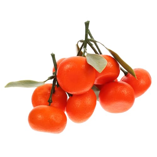 IMIKEYA 3 Stück Teiliges Realistische Künstliche Mandarinen mit Blättern Lebensechte Deko Küchentisch Obstmodell Fotorequisite für Zuhause und Geschäftsräume IMIKEYA 3 Stück Teiliges Realistische Künstliche Mandarinen mit Blättern Lebensechte Deko Küchentisch Obstmodell Fotorequisite für Zuhause und Geschäftsräume von IMIKEYA