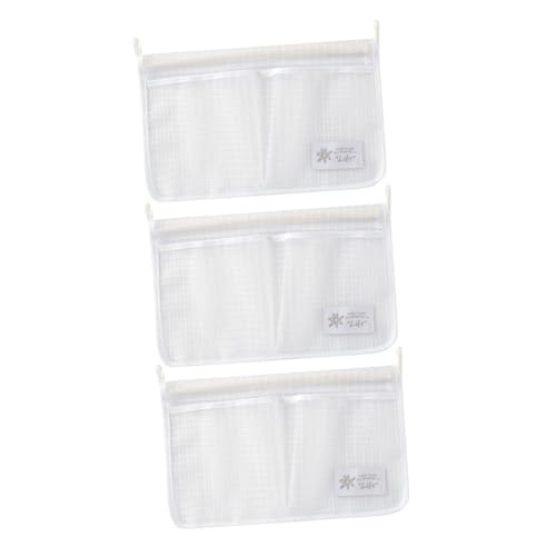 IMIKEYA 3 Stück Wiederverwendbare Kühlschrank Aufbewahrungsnetz Tasche mit Doppelkammer Hängender Organizer für Kühlschrankregal Atmungsaktiv und Platzsparend Weiß Praktische IMIKEYA 3 Stück Wiederverwendbare Kühlschrank Aufbewahrungsnetz Tasche mit Doppelkammer Hängender Organizer für Kühlschrankregal Atmungsaktiv und Platzsparend Weiß Praktische von IMIKEYA