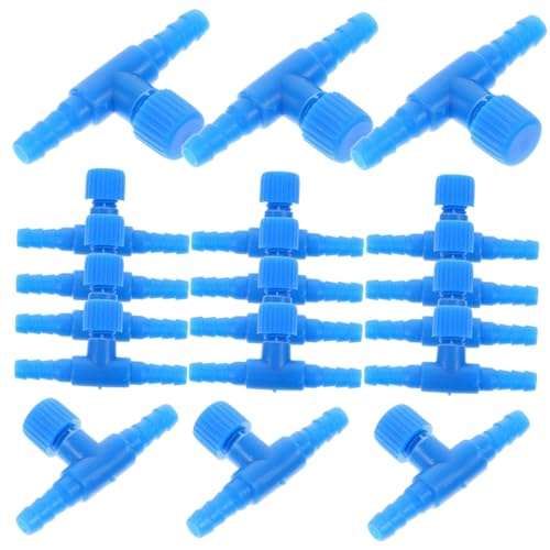 IMIKEYA 30 Stück Teiliges Aquarium Luftventil Inline Schlauchverbinder aus Robustem Material Installieren Präzise Luftstromregelung für Luftschläuche für Süßwasser und Meerwasseraquarien IMIKEYA 30 Stück Teiliges Aquarium Luftventil Inline Schlauchverbinder aus Robustem Material Installieren Präzise Luftstromregelung für Luftschläuche für Süßwasser und Meerwasseraquarien von IMIKEYA
