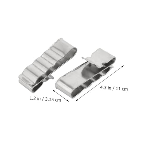 IMIKEYA 30 Stück Teiliges Solar Kabelschellen aus Edelstahl Kompakte Sichere Drahtklemmen für Photovoltaik für Anhängerrahmen und Rechteckrohre Einfache Montage ohne Werkzeug IMIKEYA 30 Stück Teiliges Solar Kabelschellen aus Edelstahl Kompakte Sichere Drahtklemmen für Photovoltaik für Anhängerrahmen und Rechteckrohre Einfache Montage ohne Werkzeug von IMIKEYA