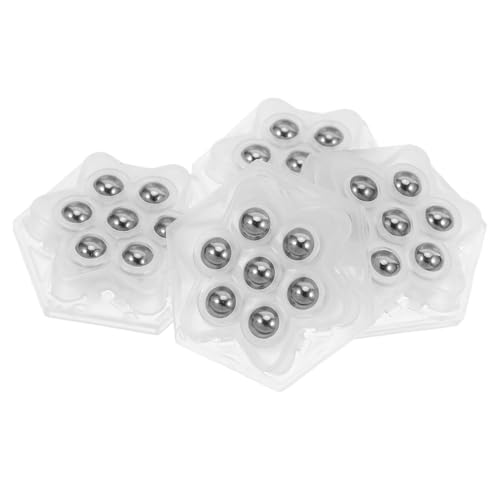 IMIKEYA 32 Stück Teiliges Mini-selbstklebende mit Edelstahlkugellager Drehbar Flüsterleise Kratzfreie Montage Ohne Bohren Für Schränke Aufbewahrungsboxen Haushaltsgeräte von IMIKEYA