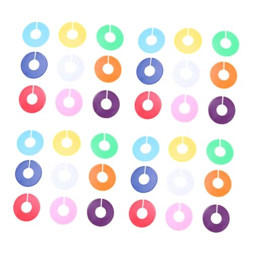 IMIKEYA 36 Stück Teiliges Kleidergrößen-teiler aus Kunststoff Farbcodierte Kindergrößenmarkierer Leichte Tragbare Kleiderschrank-organizer für Einfache Größenübersicht und Effiziente IMIKEYA 36 Stück Teiliges Kleidergrößen-teiler aus Kunststoff Farbcodierte Kindergrößenmarkierer Leichte Tragbare Kleiderschrank-organizer für Einfache Größenübersicht und Effiziente von IMIKEYA