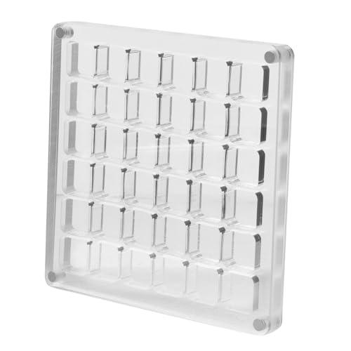 IMIKEYA 36löcher Acryl Aufbewahrungsbox Für Muscheln Transparente Mini-Shell-displaybox Mit Fächern Dekorativer Sammlerrahmen Für Schmuck Perlen Und Edelsteine IMIKEYA 36löcher Acryl Aufbewahrungsbox Für Muscheln Transparente Mini-Shell-displaybox Mit Fächern Dekorativer Sammlerrahmen Für Schmuck Perlen Und Edelsteine von IMIKEYA