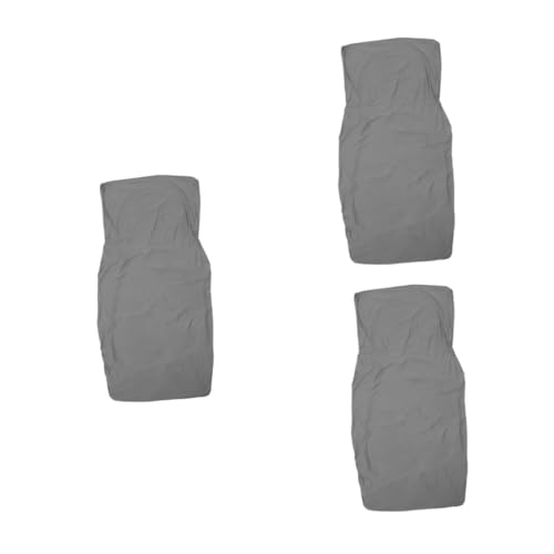 IMIKEYA 3St Sofabezug Außenfilter Wandhalterung Hängehalterung Mini-Taschenspiegel Chaise Lounge Bezug Sofa Abdeckung Universeller Couchbezug L-förmiges Sofa-Kissen Polyester Grey von IMIKEYA