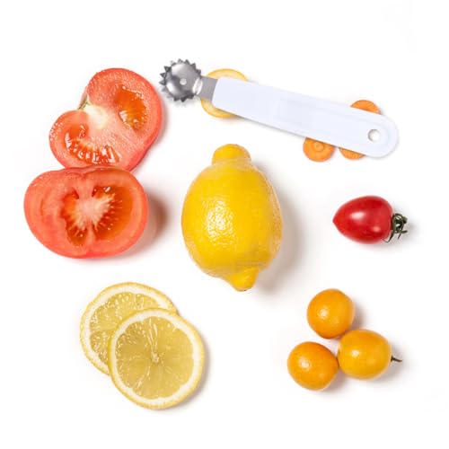 IMIKEYA 3st Erdbeermarmelade-kit Küchenhelfer Pitter Multifunktions- Fruchtkorner Kernentferner Tomaten Entstrunker Erdbeerentkerner Home Strawberry Corer. Pasteten Obst Weiß Geschirr von IMIKEYA