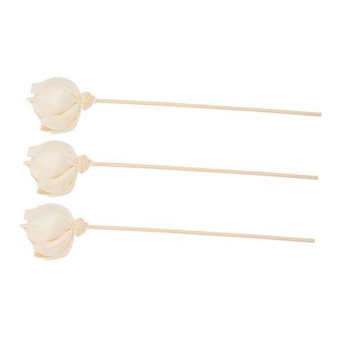 IMIKEYA 3stücke Diffuser-Sticks Für Getrocknete Blumen Aromatherapie Zubehör Feuerfreier Duftspender Für Ätherische Öle Natürliche Raumduft-Dekoration Für Wohnzimmer Und Büro von IMIKEYA