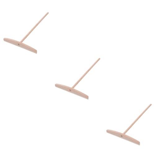 IMIKEYA 3st Tortenverteiler Gebäck Spachtel Kreppölverteiler Crêpe-Maker-spreizer Crêpewender Teigverteiler Fondant-spatel Marmeladenverteiler Crêpesverteiler Kreppwerkzeug Hölzern von IMIKEYA