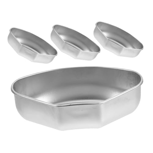 IMIKEYA 4 Stück Edelstahl Dampfgarer Box Teilig Fächerförmige Lebensmittel Dämpfbehälter Vielseitig für Gemüse Reis Eier Fleisch Meeresfrüchte Leicht zu Reinigen Küchenzubehör für von IMIKEYA