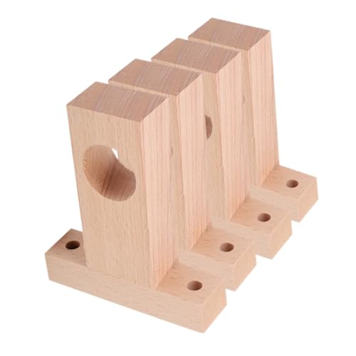 IMIKEYA 4 Stück Teiliges Holz Gardinenstangenhalter T Förmig Stabile Gardinenstangenhalterung aus Robustem Holz Einfach zu Montieren Langlebige Duschstangen und Handtuchhalterung IMIKEYA 4 Stück Teiliges Holz Gardinenstangenhalter T Förmig Stabile Gardinenstangenhalterung aus Robustem Holz Einfach zu Montieren Langlebige Duschstangen und Handtuchhalterung von IMIKEYA