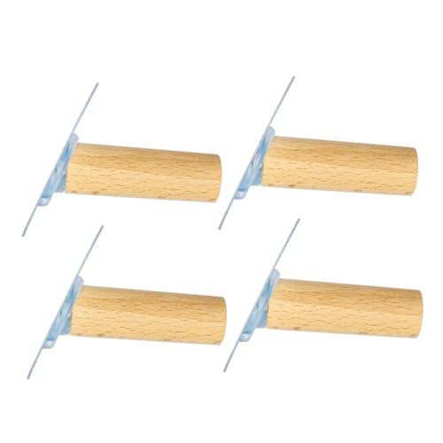 IMIKEYA 4 Stück Teiliges Holz Wandhaken aus Hochwertigem Buchenholz Klebstoffbasiert ohne Bohren Praktische Aufhänger für Handtücher Mäntel Hüte und Schlüssel zur Platzsparenden IMIKEYA 4 Stück Teiliges Holz Wandhaken aus Hochwertigem Buchenholz Klebstoffbasiert ohne Bohren Praktische Aufhänger für Handtücher Mäntel Hüte und Schlüssel zur Platzsparenden von IMIKEYA