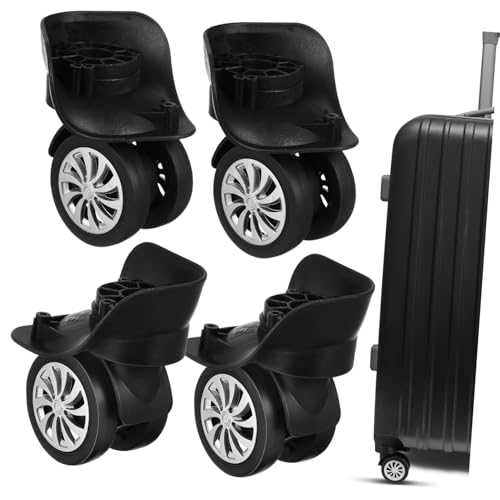 IMIKEYA 4 Stück Teiliges Kofferrollen Ersatz Räder Schwenkbare Gepäckräder Leise und Langlebig mit Hoher Tragkraft Einfache Installation für Reisekoffer und Trolleys Geräuscharmes IMIKEYA 4 Stück Teiliges Kofferrollen Ersatz Räder Schwenkbare Gepäckräder Leise und Langlebig mit Hoher Tragkraft Einfache Installation für Reisekoffer und Trolleys Geräuscharmes von IMIKEYA