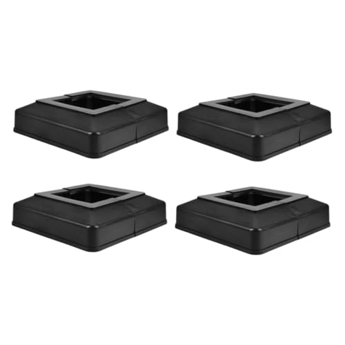 IMIKEYA 4 Stück Teiliges Kunststoff Vierkantrohr Endkappen mit Verdeckten Schrauben Wetterbeständige Pfostenabdeckungen für Garten und Innenbereich Schützende und Dekorative IMIKEYA 4 Stück Teiliges Kunststoff Vierkantrohr Endkappen mit Verdeckten Schrauben Wetterbeständige Pfostenabdeckungen für Garten und Innenbereich Schützende und Dekorative von IMIKEYA
