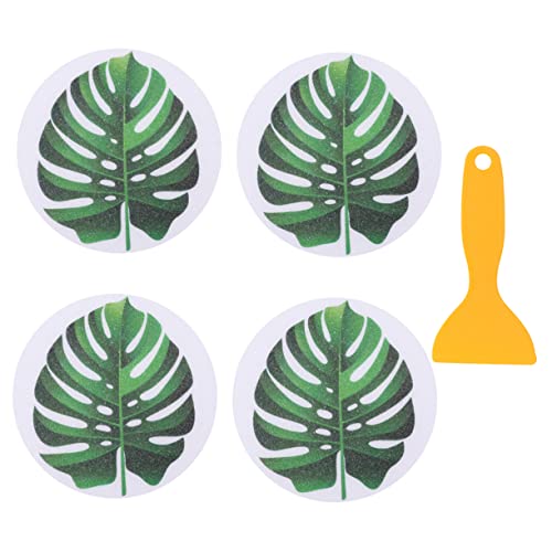 IMIKEYA 4stücke Badewannenaufkleber Rutsch Aufkleber Für Badewanne Blattmuster Durchmesser Selbstklebend Mit Schaber Für Glatte Oberflächen in Küche Bad Und Schwimmbad IMIKEYA 4stücke Badewannenaufkleber Rutsch Aufkleber Für Badewanne Blattmuster Durchmesser Selbstklebend Mit Schaber Für Glatte Oberflächen in Küche Bad Und Schwimmbad von IMIKEYA