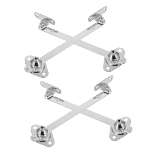 IMIKEYA 4 Stück Teiliges Schrankstützstäbe Robuste Hydraulik Scharniere für Küchenschränke Einfache Installation Optimaler Zugang und Effiziente Raumnutzung von IMIKEYA