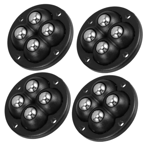 IMIKEYA 4 Stück Teiliges Selbstklebende Möbelrollen aus Edelstahl Mini lenkrollen mit Drehung Geräuscharm Einfach zu Montieren Geeignet für Aufbewahrungsboxen Möbel Mülleimer Schwarz IMIKEYA 4 Stück Teiliges Selbstklebende Möbelrollen aus Edelstahl Mini lenkrollen mit Drehung Geräuscharm Einfach zu Montieren Geeignet für Aufbewahrungsboxen Möbel Mülleimer Schwarz von IMIKEYA