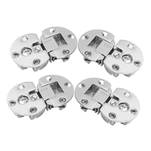 IMIKEYA 4 Stück Teiliges Verstellbare Flush Hinge Verdeckte Einlassscharnier Für Küchenschränke Und Badezimmer Möbel Mit Geräuschloser Glatter Funktion In Silber Groß IMIKEYA 4 Stück Teiliges Verstellbare Flush Hinge Verdeckte Einlassscharnier Für Küchenschränke Und Badezimmer Möbel Mit Geräuschloser Glatter Funktion In Silber Groß von IMIKEYA