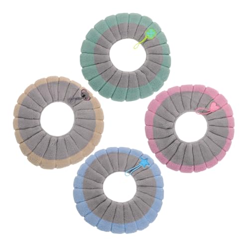 IMIKEYA 4 Stück Teiliges Weiche Waschbare Wc-sitzauflagen aus Plüsch mit Praktischem Griff Wärmeisolierend Wiederverwendbar Passend für Toilettensitze für Zuhause und Hotelbad IMIKEYA 4 Stück Teiliges Weiche Waschbare Wc-sitzauflagen aus Plüsch mit Praktischem Griff Wärmeisolierend Wiederverwendbar Passend für Toilettensitze für Zuhause und Hotelbad von IMIKEYA