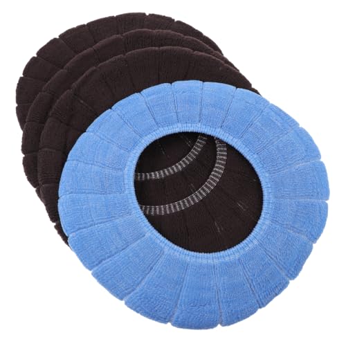 IMIKEYA 4 Stück Toilettenmatte Bathroom Accessories Toiletten Sitz Bezug Toilettensitzbezüge Toilettenkissen Sitzpolster, zufällige Farbe von IMIKEYA
