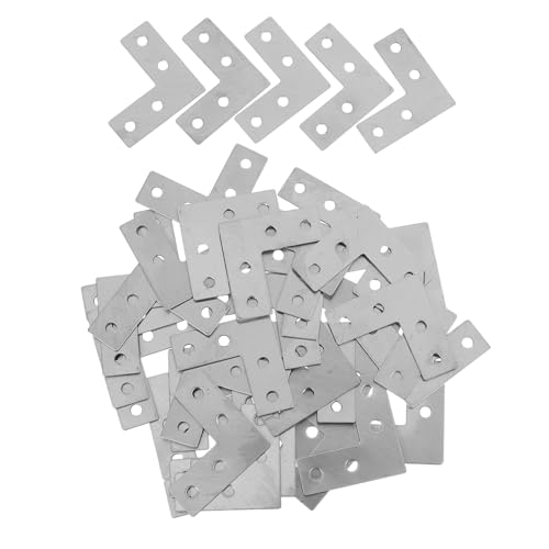 IMIKEYA 40 Stück Teiliges Edelstahl Stark Robuste Eckwinkel für Möbel Stabile Regalhalter Vielseitige Verbindungselemente Korrosionsbeständig Zuverlässige Rahmenbefestigung IMIKEYA 40 Stück Teiliges Edelstahl Stark Robuste Eckwinkel für Möbel Stabile Regalhalter Vielseitige Verbindungselemente Korrosionsbeständig Zuverlässige Rahmenbefestigung von IMIKEYA