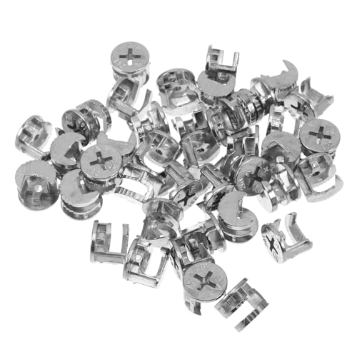 IMIKEYA 40 Stück Teiliges Möbelverbindungs mit Nockensicherungsmuttern Robuster Möbelverbinder aus Hochwertigem Material Einfache Montage Geeignet für Schränke Betten IMIKEYA 40 Stück Teiliges Möbelverbindungs mit Nockensicherungsmuttern Robuster Möbelverbinder aus Hochwertigem Material Einfache Montage Geeignet für Schränke Betten von IMIKEYA