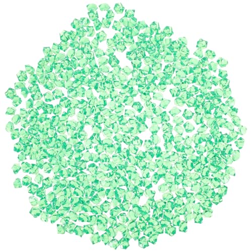 IMIKEYA 450 Stück Fake Ice Cubes Künstliche Eiswürfel für Fotografie Wasserfest Robust für Vitrinen Deko Täuschend Echte Acrylsteine von IMIKEYA