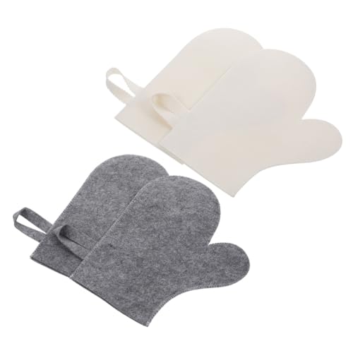 IMIKEYA 4Stücke Teiliges Sauna Filz und Funktionell Hitzebeständig und Wasserabsorbierend Sauna Bad oder Spa für Angenehmes Erlebnis von IMIKEYA