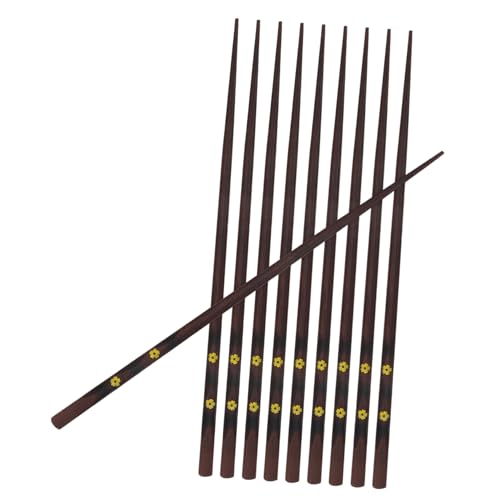 IMIKEYA 5 Paare Japanische Essstäbchen Naturholz Spitztip Wiederverwendbar Rutschfest Spülmaschinenfest mit Windmuster Aufbewahrungsbox für Kochen und Reisen IMIKEYA 5 Paare Japanische Essstäbchen Naturholz Spitztip Wiederverwendbar Rutschfest Spülmaschinenfest mit Windmuster Aufbewahrungsbox für Kochen und Reisen von IMIKEYA