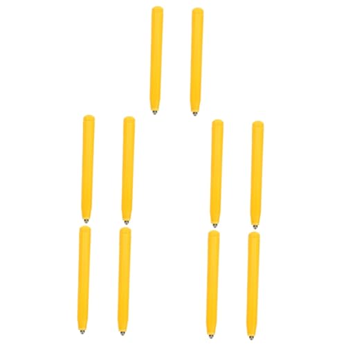 IMIKEYA 5 Sätze Zeichenstift Schreiben Zeichnung Schreibtafelstift Ersatz Für Den Stift Des Zeichentabletts Stiftersatz Ersatzstifte Für Schreibtafeln Magnet Gelb 2 Stücke * 5 IMIKEYA 5 Sätze Zeichenstift Schreiben Zeichnung Schreibtafelstift Ersatz Für Den Stift Des Zeichentabletts Stiftersatz Ersatzstifte Für Schreibtafeln Magnet Gelb 2 Stücke * 5 von IMIKEYA