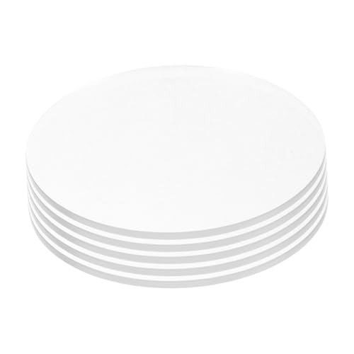 IMIKEYA 5 Stück Runde Transparente Acrylplatten für DIY Kunstprojekte Bastelmaterial für Bilderrahmen Tischschutz und Kreative Anwendungen IMIKEYA 5 Stück Runde Transparente Acrylplatten für DIY Kunstprojekte Bastelmaterial für Bilderrahmen Tischschutz und Kreative Anwendungen von IMIKEYA