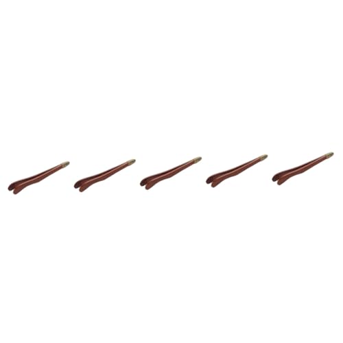 IMIKEYA 5 Stück Tee Set Clip Werkzeug Clip Teetasse Clip Dekorative Tasse Clip Holz Tee Clip Dekorative Tee Clip Holz Tee Zubehör Tee Clip Für Kung Fu Teetasse Clip Für Küche Legierung von IMIKEYA