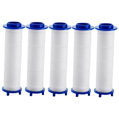 IMIKEYA 5 Stück Teiliges Abnehmbarer Duschkopf Filter Hoher Druck Effektive Wasserreinigung Kompatibel Förmigen Brausen Entfernt und Chlor für Gesundes Duscherlebnis IMIKEYA 5 Stück Teiliges Abnehmbarer Duschkopf Filter Hoher Druck Effektive Wasserreinigung Kompatibel Förmigen Brausen Entfernt und Chlor für Gesundes Duscherlebnis von IMIKEYA